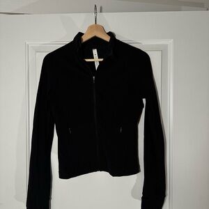 Lululemon Athletica Black Zip-Up Jacket